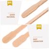 LIFKOME 300pcs Eyebrow Wax Sticks Nose Wax Applicator Sticks Eyebrow Lip Nose Waxing Waxing Accessories Kit view 3