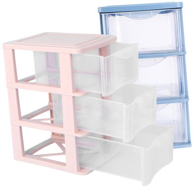 Alipis 2pcs Type Desktop Organizer for Cosmetics and Sundries Storage Box for Office and Home Sturdy Material Space-saving Design and