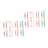 CALLARON 120pcs Fluffy Double-ended Eye Shadow Brush Makeup Brushes Eyeshadow Makeup Accessories Cosmetics view 1