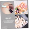 CALLARON 120pcs Fluffy Double-ended Eye Shadow Brush Makeup Brushes Eyeshadow Makeup Accessories Cosmetics view 3
