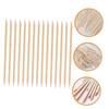 Beatifufu 200pcs Manicure Sticks Multi-purpose Nail Cleaner Tool for Cuticle Care and Pedicure Double-sided Design Lightweight and Portable for Home Travel Use view 4