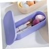 WOFASHPURET Makeup Brush Cleaner Box for Women Compact Storage Holder for Makeup Tools Lightweight Design for Home and Travel Use Cleaning Performance Stylish and Safe Material view 2