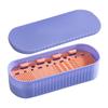 PACKOVE Makeup Brush Cleaner Box Versatile Makeup Brush Storage Holder for Home Use Lightweight and Portable Design view 1