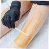 CALLARON 300pcs Nose Applicator Sticks Wooden Hair Removal Spatulas for Eyebrow and Lip Waxing Efficient and Precise Application Conveniently Packaged - Bag view 3