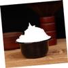 BIUDECO 3pcs Men's Shaving Bowl Shaving Dish Shave Soap Bowl Reusable for Household view 2