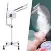 750W White Facial Steamer, Beauty Salon Spa Skin Care Instrument Ozone Facial Steamer Sprayer, Face Humidifier, for Home, Beauty Salons and Spas, Adjustable Height Angle, with Universal Wheels view 2