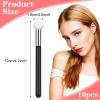 10Pcs Mushroom Makeup Puff Sponge Brush with Handle Foundation Sponge Powder Brush Concealer Sponge Eye Makeup Applicator for Women Girls (Black) view 2