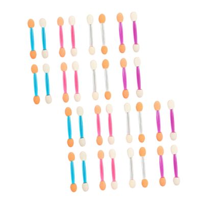 PartyKindom 120pcs Professional Makeup Tool Kit Eyeshadow Applicator Sticks Dual-sided Eyeshadow Brush for Women