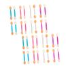 PartyKindom 120pcs Professional Makeup Tool Kit Eyeshadow Applicator Sticks Dual-sided Eyeshadow Brush for Women view 1
