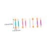 PartyKindom 120pcs Professional Makeup Tool Kit Eyeshadow Applicator Sticks Dual-sided Eyeshadow Brush for Women view 2