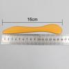 50 Pieces Plastic Cosmetic Spatulas Mask Mixing Spatula Facemask Stirrer Mixing Spatulas Makeup Applicator Spatula Facial Cream Scoop for Lady Women Home Beauty Salon Use, 6.3 Inches, Gold view 3