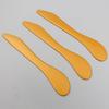 50 Pieces Plastic Cosmetic Spatulas Mask Mixing Spatula Facemask Stirrer Mixing Spatulas Makeup Applicator Spatula Facial Cream Scoop for Lady Women Home Beauty Salon Use, 6.3 Inches, Gold view 4