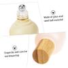 PartyKindom 3pcs Bottles Glass Roller Ball Bottles Refillable Perfume Essential Oil Travel Perfume for Diy view 2