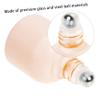 PartyKindom 3pcs Bottles Glass Roller Ball Bottles Refillable Perfume Essential Oil Travel Perfume for Diy view 3