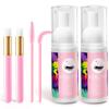 Buqikma Lash Shampoo Kit - Lash Cleaning for Eyelash Extension, 60Ml/2.11fl.Oz Eyelash with Lash Shampoo Brushes Gentle Lash Extension Cleanser for Professional Salon Use and Home Use (2 Pcs) view 1