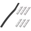 VINTORKY Professional Eyebrow Razor Set 6 Replaceable Blades Portable Eyebrow Shaver for Men Razor for Eyebrows Detailing Trimmer Storage Case view 1