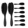 Baluue 8pcs Men Beard Brush Hair Barber Tool for Men Gentle Bristle Brush for Beard Care view 1