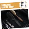 Baluue 8pcs Men Beard Brush Hair Barber Tool for Men Gentle Bristle Brush for Beard Care view 3
