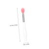 CALLARON 6pcs Silicone Lip Brush Reusable Lipstick Applicators Retractable Tip Makeup Tool for Lips Eye Shadow view 2