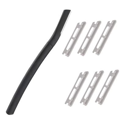FOYTOKI 1set Eyebrow Trimmer Replacement Blades Compact for Women Facial Hair Shaver for Eyebrows Neck and Face Convenient and Practical Grooming Tool