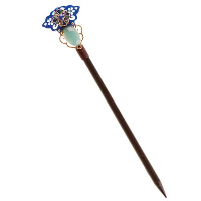 NOLITOY Chinese Hair Stick Glazes Elegant Antique Style Hairpin for Women for Parties Costumes and Special Occasions Vintage Hair Accessory