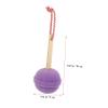 Gogogmee 4pcs Colorful Bath Sponge Unique Shaped Body Scrubber for Bathing Soft and Lightweight Bath Liquid Absorbent for Gentle Cleaning and Relaxation view 4