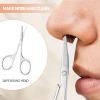 6-in-1 Stainless Steel Manicure Kit, Nail Clipper + Nose Hair Scissors + Ear Spoon | Mili-Grade Blades & TSA Compliant | Portable Travel Essentials view 3