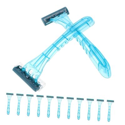 Healeved 20pcs Disposable Single Blade Razors for Men Women Travel Hair Remover Shaver Hotel Hair Trimmer Tool