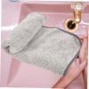 Beatifufu 4pcs Fleece Face Towels for Makeup Removal Soft Washable Facial Cloths and Lake Lightweight and Skin-Friendly for Daily Use view 4