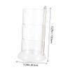 Alipis Cosmetic Sponge Box Rotatable Makeup Sponge Holder Storage Case Makeup Powder Puff Organizer Desktop Beauty Storage Box view 2