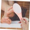 Beatifufu 2pcs Manual Foot Scrubber Double-sided Exfoliating Tool for Dead Skin Removal Portable Pedicure Exfoliator for Home and Salon Use Safe Easy to Operate view 4
