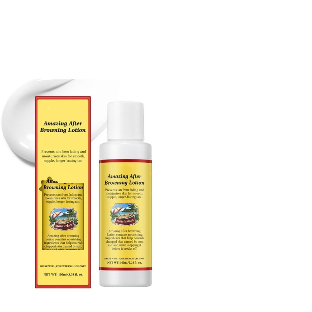 Melemando Amazing Browning Lotion, All Natural Moisturizing Formula Fast Dark Tan for All Skin Types(02)