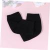CTIRCHIU 2pairs Moisturizing Toeless Gel Heel Socks Elastic Gel Socks for Cracked Heels Comfort Protection for Black Skin Tone Options view 4