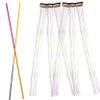 IWOWHERO 6pcs Rainbow Hair Clips Kit Glitter Hair Extensions Gold Tinsel Clip in Tinsel Extensions for Girls view 1