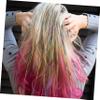 IWOWHERO 6pcs Rainbow Hair Clips Kit Glitter Hair Extensions Gold Tinsel Clip in Tinsel Extensions for Girls view 3