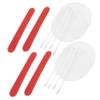 Baluue 20bags Makeup Pads Disposable Facial Pads Swabs and Nail Files for Women for and Makeup Removal Lightweight and Portable view 1