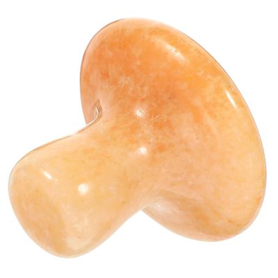 FOYTOKI Jade Beauty Stone Face Massager Gua Sha Tools for Face Mushroom Shaped