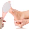 Healvian 2pcs Portable Double-sided Foot Scrubber Handheld Exfoliator Callus Remover Tool for Smooth Feet Pedicure Tool for Home Use Dead Skin Callus Removal view 2