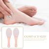 Healvian 2pcs Portable Double-sided Foot Scrubber Handheld Exfoliator Callus Remover Tool for Smooth Feet Pedicure Tool for Home Use Dead Skin Callus Removal view 4