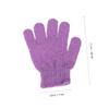 BATHVEVE 30pcs Exfoliating Bath Gloves Five Finger Shower Scrubbers for Deep Cleaning and Skin Revitalization Random Colors for All Adults and Students view 2