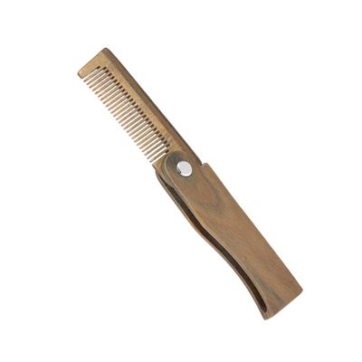 Healvian Comb Wooden Beard Styling Tool for Hair Care Men's Grooming Live Bearded