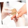Ipetboom 2pcs Wooden Nail Tools Nail Brush for Women Gentle Fingernail Scrubber Toenail Brush for Shower Cleaning for Home Salon Use view 4
