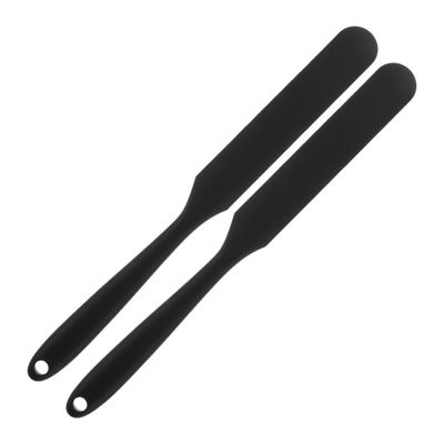 Ipetboom 2pcs Non-stick Silicone Waxing Applicator Tools for Hair Removal and Reusable Waxing Spatula for Smooth Skin Body Legs and Underarms