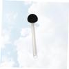 Back Bath Brush Long Handle Scrubbers for Home Bathroom PBT White view 3
