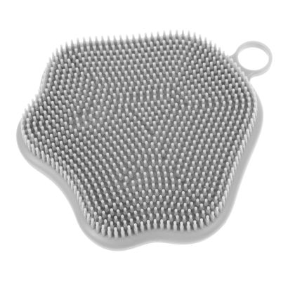 Baluue Silicone Face Scrubber for Gentle Exfoliating and Deep Cleansing Soft Bath Brush Ergonomic Handle for Facial Massage and Blackhead Removal for Daily Skincare Routine