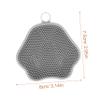 Baluue Silicone Face Scrubber for Gentle Exfoliating and Deep Cleansing Soft Bath Brush Ergonomic Handle for Facial Massage and Blackhead Removal for Daily Skincare Routine view 2