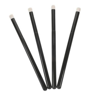 PartyKindom 4pcs Lip Brushes for Lipstick and Gloss Applicators for Makeup Portable Concealer Brush and Skin-friendly for Women Beauty Routine