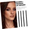 PartyKindom 4pcs Lip Brushes for Lipstick and Gloss Applicators for Makeup Portable Concealer Brush and Skin-friendly for Women Beauty Routine view 2