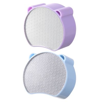 FOYTOKI 2pcs Hair Eraser for Women Dual-sided Removal Tool Handheld Exfoliation Foot Grinding Reusable
