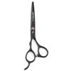 6" Professional Left-handed Scissors Hair Cutting Shears Barber Thinning Shears for Hairdressing Black view 4